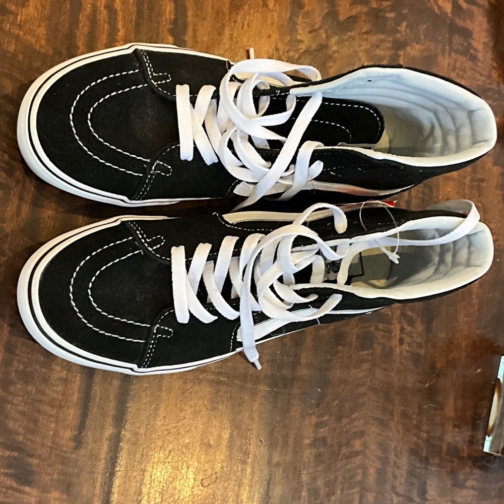 Vans Black and White Women's Sneakers